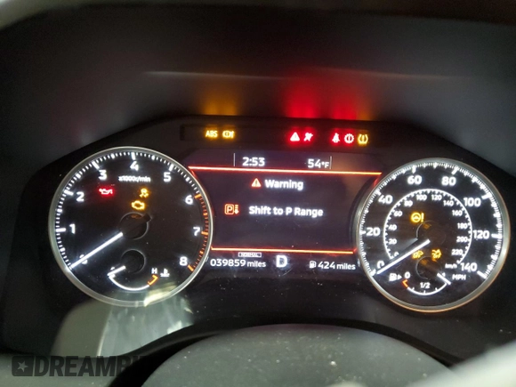 2022 Mitsubishi Outlander SE with VIN JA4J4UA8XNZ086077, listed as a Copart auction lot 55112805 with 39,859 mi miles and Salvage title. Bid and sale history available at DreamBid. Image 9.