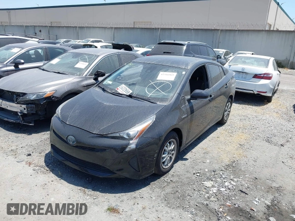 2017 Toyota Prius Two with VIN JTDKBRFU4H3541662, listed as a IAAI auction lot 42316969 with 84,815 mi miles and . Bid and sale history available at DreamBid. Image 2.