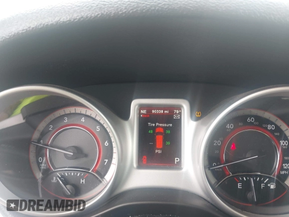 2017 Dodge Journey Crossroad Plus with VIN 3C4PDCGB7HT500909, listed as a IAAI auction lot 42378060 with 90,338 mi miles and . Bid and sale history available at DreamBid. Image 15.