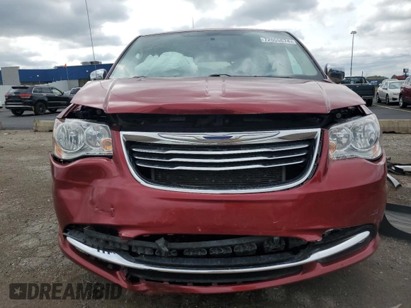 2016 Chrysler Town & Country Touring-L with VIN 2C4RC1CG6GR233412, listed as a Copart auction lot 72555674 with 109,742 mi miles and Clean Title. Bid and sale history available at carsss.com. Image 5.