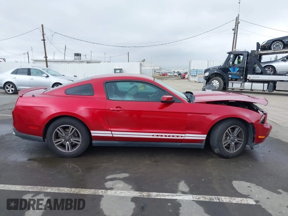 2012 Ford Mustang V6 Premium with VIN 1ZVBP8AM4C5226597, listed as a IAAI auction lot 41931578 with 120,320 mi miles. Bid and sale history available at carsss.com. Image 13.