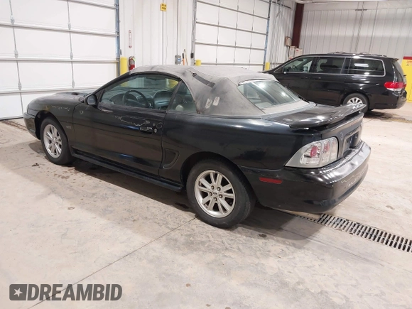 1998 Ford Mustang GT with VIN 1FAFP45X5WF249652, listed as a IAAI auction lot 41830267 with 210,192 mi miles. Bid and sale history available at carsss.com. Image 3.