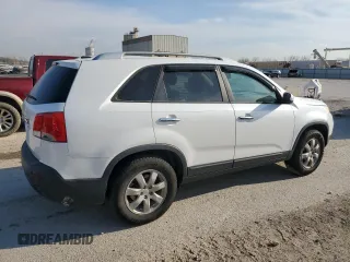 2011 Kia Sorento LX with VIN 5XYKT4A12BG050622, listed as a Copart auction lot 50833115 with Not Provided miles and Salvage Title. Bid and sale history available at DreamBid. Image 3.