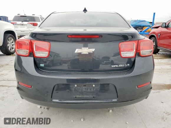 2014 Chevrolet Malibu LS with VIN 1G11A5SL6EF199512, listed as a Copart auction lot 53578575 with 138,768 mi miles and Clean Title. Bid and sale history available at DreamBid. Image 6.