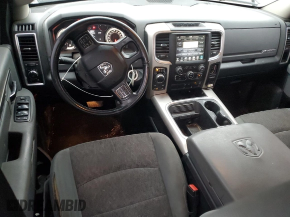 2018 Ram 1500 Big Horn with VIN 3C6RR7LT8JG123416, listed as a Copart auction lot 49447185 with 145,614 mi miles and Salvage title. Bid and sale history available at DreamBid. Image 8.