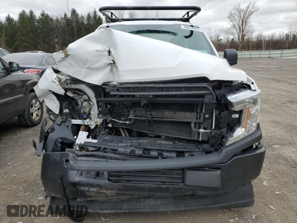 2018 Ford F-150 XL with VIN 1FTMF1CBXJKF88322, listed as a Copart auction lot 48874225 with 133,397 mi miles and Salvage Title. Bid and sale history available at carsss.com. Image 5.
