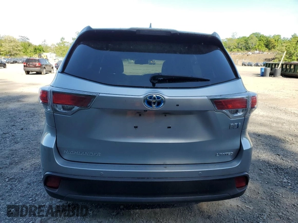 2015 Toyota Highlander Limited z VIN 5TDDCRFH2FS008097, wystawiony jako Copart lot #57512025 z przebiegiem 117 919 mil mil oraz Szkoda całkowita • Salvage title. Historia ofert i sprzedaży dostępna na DreamBid. Obrazek 6.
