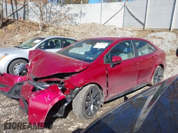 2023 Toyota Corolla SE with VIN 5YFS4MCE4PP143061, listed as a IAAI auction lot 41649366 with 5,733 mi miles and . Bid and sale history available at DreamBid. Image 18.