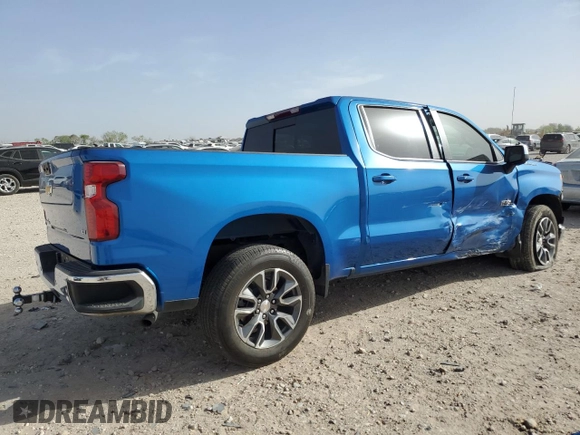 2024 Chevrolet Silverado 1500 LT with VIN 3GCPACED3RG194363, listed as a Copart auction lot 49748415 with 31,627 mi miles and Salvage Title. Bid and sale history available at DreamBid. Image 3.