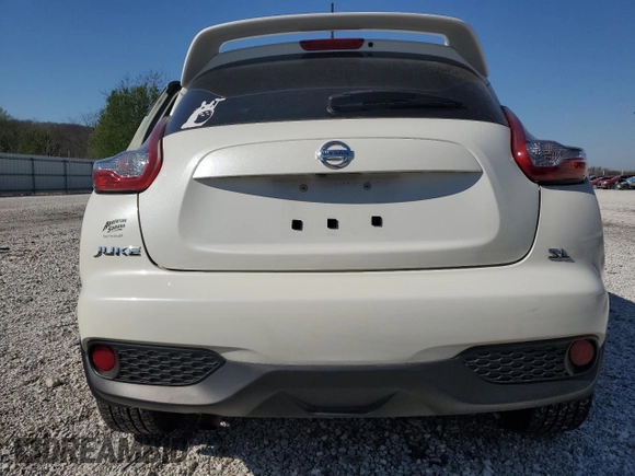 2017 Nissan Juke SL with VIN JN8AF5MR9HT701272, listed as a Copart auction lot 50720005 with 117,399 mi miles and Salvage Title. Bid and sale history available at DreamBid. Image 6.