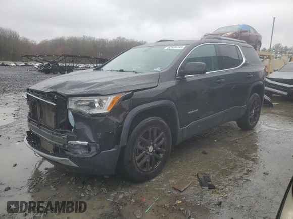 2019 GMC Acadia SLT with VIN 1GKKNMLS9KZ131073, listed as a Copart auction lot 52939165 with 127,007 mi miles and Salvage Title. Bid and sale history available at carsss.com. Image 1.