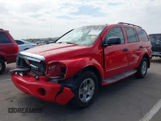 2005 Dodge Durango Limited with VIN 1D8HB58D65F558040, listed as a IAAI auction lot 42734028 with 250,267 mi miles and . Bid and sale history available at DreamBid. Image 6.
