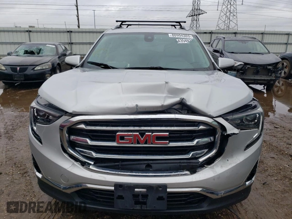 2020 GMC Terrain SLT with VIN 3GKALVEXXLL228680, listed as a Copart auction lot 41473725 with 26,269 mi miles and Salvage title. Bid and sale history available at DreamBid. Image 5.
