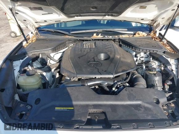 2017 Infiniti Q50 2.0t Premium with VIN JN1CV7AR7HM681933, listed as a IAAI auction lot 41514675 with 102,310 mi miles. Bid and sale history available at carsss.com. Image 10.