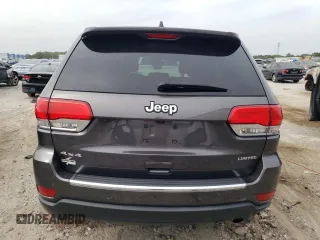 2017 Jeep Grand Cherokee Limited with VIN 1C4RJFBGXHC603579, listed as a Copart auction lot 53986605 with 109,039 mi miles and Salvage Title. Bid and sale history available at carsss.com. Image 6.