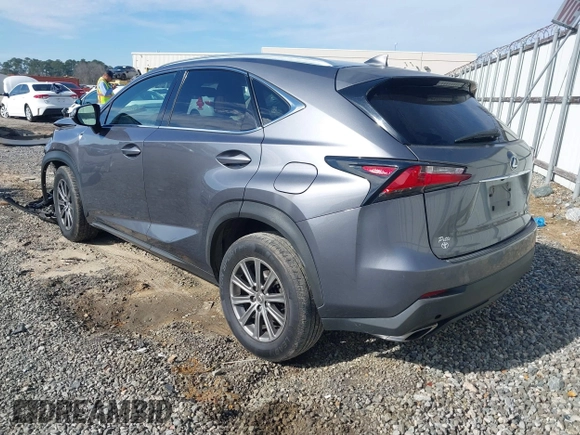 2016 Lexus NX 200t with VIN JTJYARBZ9G2036927, listed as a IAAI auction lot 41609837 with 215,448 mi miles. Bid and sale history available at carsss.com. Image 3.