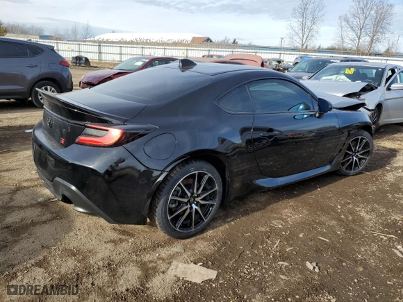 2022 Toyota GR86 with VIN JF1ZNBB17N9756072, listed as a Copart auction lot 69892472 with 7,075 mi miles. Bid and sale history available at carsss.com. Image 3.