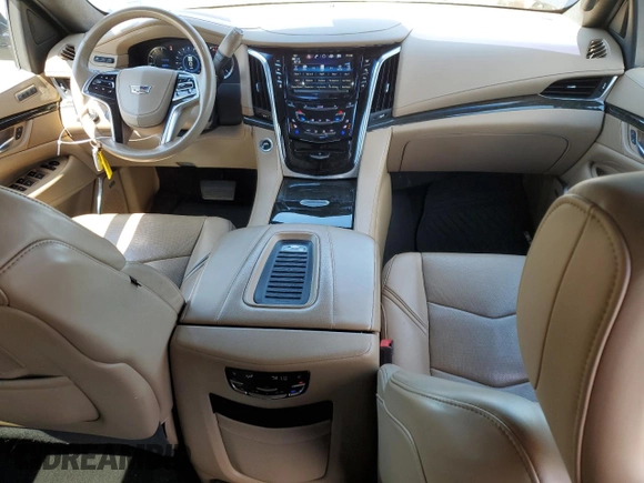2018 Cadillac Escalade Platinum z VIN 1GYS4DKJ4JR376654, wystawiony jako Copart lot #57329564 z przebiegiem 38 172 mil mil oraz Szkoda całkowita • Salvage title. Historia ofert i sprzedaży dostępna na DreamBid. Obrazek 8.