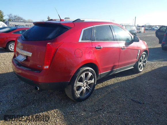 2012 Cadillac SRX Performance Collection with VIN 3GYFNBE39CS608696, listed as a IAAI auction lot 41845068 with 167,676 mi miles. Bid and sale history available at carsss.com. Image 4.