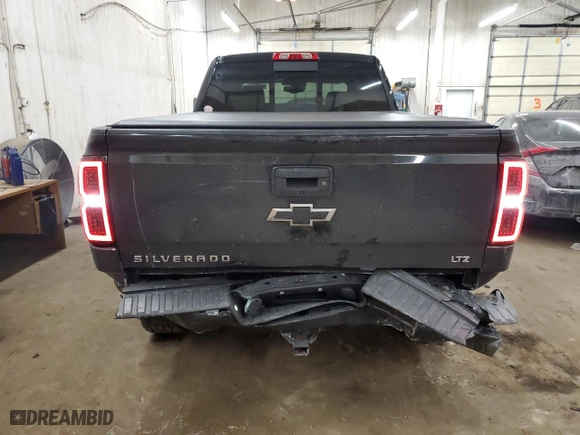 2015 Chevrolet Silverado 1500 LTZ with VIN 3GCUKSEJ5FG446111, listed as a Copart auction lot 89320835 with 164,191 mi miles and Salvage Title. Bid and sale history available at carsss.com. Image 6.