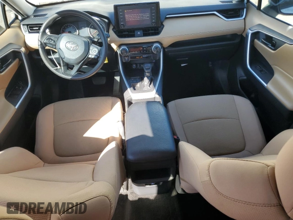 2019 Toyota RAV4 LE with VIN 2T3H1RFV0KW049995, listed as a Copart auction lot 82132064 with 92,624 mi miles and Salvage Title. Bid and sale history available at carsss.com. Image 8.