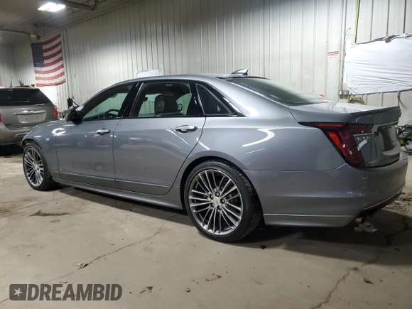 2019 Cadillac CT6 Sport AWD with VIN 1G6KN5R60KU116442, listed as a Copart auction lot 86623904 with 94,633 mi miles and Non repairable. Bid and sale history available at DreamBid. Image 2.