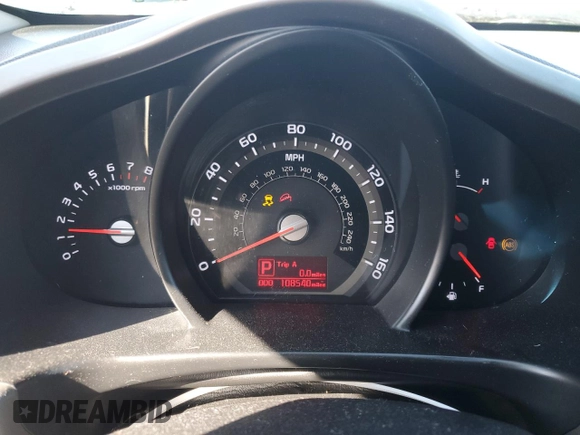 2014 Kia Sportage LX with VIN KNDPB3AC2E7548776, listed as a Copart auction lot 51706205 with 108,540 mi miles and Clean Title. Bid and sale history available at carsss.com. Image 9.