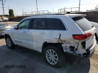 2021 Jeep Grand Cherokee Laredo E with VIN 1C4RJEAGXMC719497, listed as a Copart auction lot 60830315 with 3,873 mi miles and Salvage title. Bid and sale history available at DreamBid. Image 2.