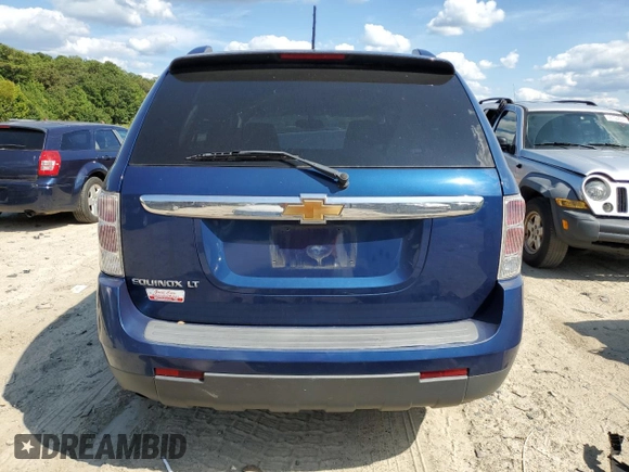 2009 Chevrolet Equinox LT w/1LT with VIN 2CNDL33FX96251974, listed as a Copart auction lot 68209834 with 0 mi miles and Salvage Title. Bid and sale history available at carsss.com. Image 6.