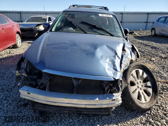 2009 Subaru Outback Ltd with VIN 4S4BP66C497323945, listed as a Copart auction lot 78715234 with 0 mi miles and Salvage Title. Bid and sale history available at carsss.com. Image 5.