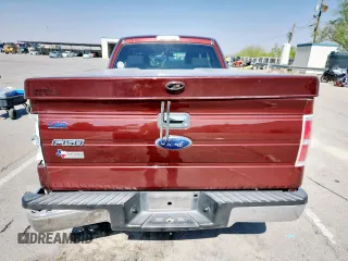 2009 Ford F-150 STX with VIN 1FTRX12819FA12244, listed as a Copart auction lot 58618995 with 136,773 mi miles and Salvage title. Bid and sale history available at DreamBid. Image 6.