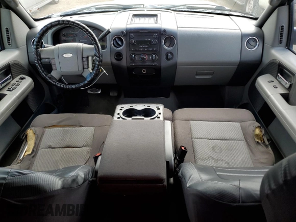 2005 Ford F-150 XLT with VIN 1FTPX12595NA67280, listed as a Copart auction lot 56922545 with 237,318 mi miles and Salvage title. Bid and sale history available at DreamBid. Image 8.