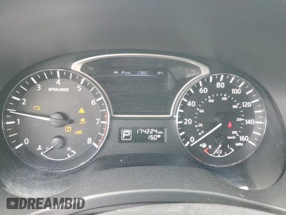 2013 Nissan Pathfinder SL with VIN 5N1AR2MM6DC615185, listed as a Copart auction lot 54359475 with 174,224 mi miles and Clean Title. Bid and sale history available at carsss.com. Image 9.