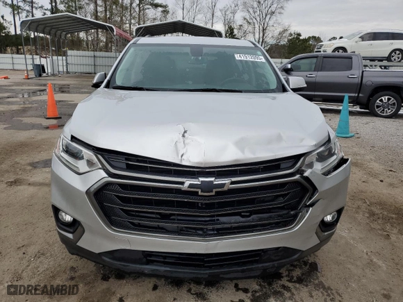 2019 Chevrolet Traverse RS with VIN 1GNERJKW1KJ274606, listed as a Copart auction lot 41912095 with 98,331 mi miles and Salvage Title. Bid and sale history available at carsss.com. Image 5.