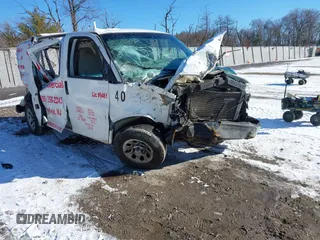 2009 Chevrolet Express Cargo z VIN 1GCFG15X091129140, wystawiony jako IAAI lot #41273961 z przebiegiem Nie podano mil oraz . Historia ofert i sprzedaży dostępna na DreamBid. Obrazek 1.