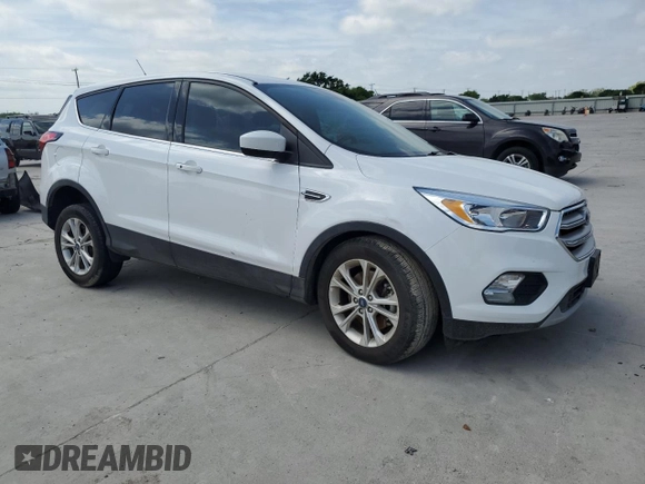 2019 Ford Escape SE with VIN 1FMCU9GD2KUA21566, listed as a Copart auction lot 53618215 with 51,186 mi miles and Salvage Title. Bid and sale history available at carsss.com. Image 4.