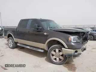 2007 Ford F-150 XLT with VIN 1FTPW14V77KB42126, listed as a IAAI auction lot 41801954 with 179,772 mi miles. Bid and sale history available at carsss.com. Image 1.