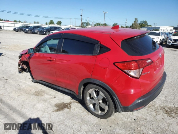2017 Honda HR-V LX with VIN 3CZRU6H3XHM714279, listed as a Copart auction lot 75073684 with 0 mi miles and Salvage Title. Bid and sale history available at carsss.com. Image 2.