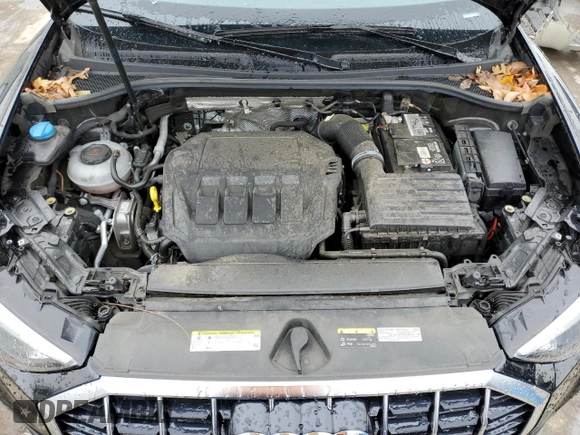 2020 Audi Q3 S line Premium with VIN WA1DECF3XL1016155, listed as a Copart auction lot 37987063 with 38,409 mi miles. Bid and sale history available at carsss.com. Image 12.