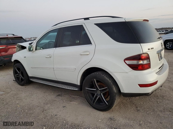 2010 Mercedes-Benz M-Class ML 350 with VIN 4JGBB5GB4AA558772, listed as a Copart auction lot 44060025 with 116,688 mi miles and Salvage Title. Bid and sale history available at carsss.com. Image 2.