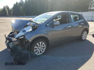 2017 Nissan LEAF SL with VIN 1N4BZ0CP2HC301618, listed as a Copart auction lot 67617593 with 0 mi miles. Bid and sale history available at carsss.com. Image 1.