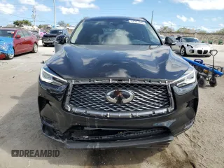 2024 Infiniti QX50 Luxe z VIN 3PCAJ5BA6RF105774, wystawiony jako Copart lot #44301445 z przebiegiem 2 532 mil mil oraz Szkoda całkowita • Salvage title. Historia ofert i sprzedaży dostępna na DreamBid. Obrazek 5.