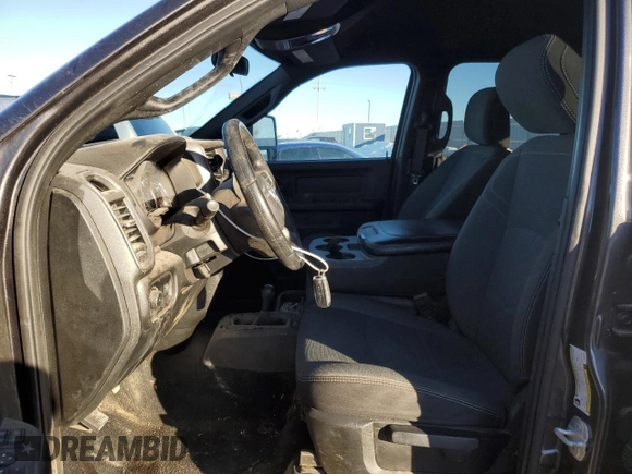 2023 Ram 2500 Tradesman with VIN 3C6UR5CL3PG591495, listed as a Copart auction lot 38936404 with 6,916 mi miles and Salvage Title. Bid and sale history available at carsss.com. Image 7.