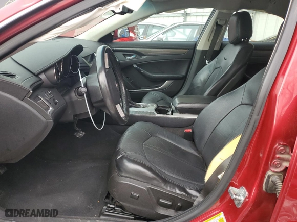 2008 Cadillac CTS RWD w/1SA with VIN 1G6DM577480125054, listed as a Copart auction lot 83813744 with 0 mi miles and Salvage Title. Bid and sale history available at carsss.com. Image 7.