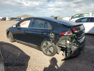 2020 Hyundai Ioniq Limited with VIN KMHC05LC2LU240451, listed as a Copart auction lot 47824335 with 89,633 mi miles and Salvage Title. Bid and sale history available at DreamBid. Image 2.