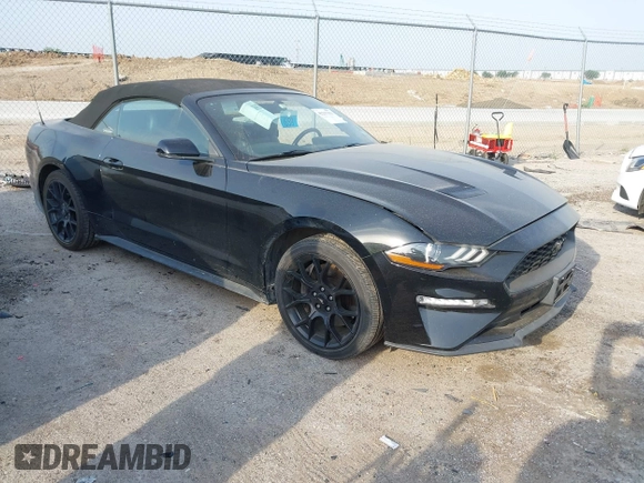 2018 Ford Mustang EcoBoost Premium with VIN 1FATP8UH2J5175707, listed as a IAAI auction lot 42237355 with 88,609 mi miles and . Bid and sale history available at DreamBid. Image 1.