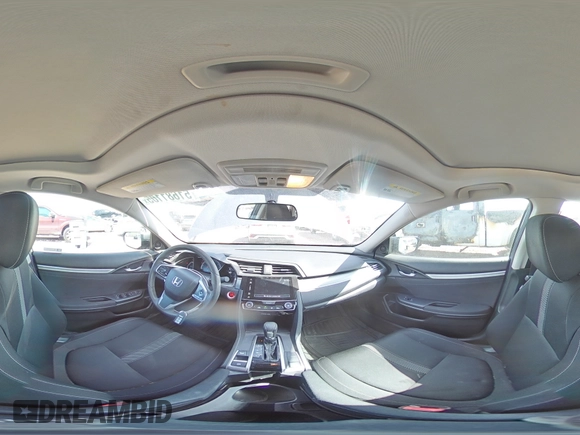 2018 Honda Civic Sedan EX with VIN 2HGFC2F75JH605373, listed as a Copart auction lot 51681105 with 57,388 mi miles and Salvage Title. Bid and sale history available at carsss.com. Image 12.