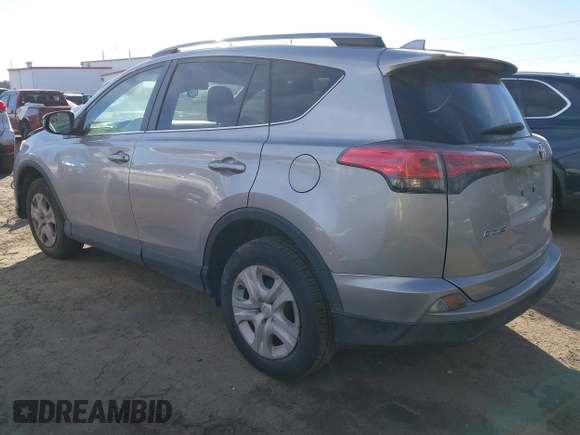 2017 Toyota RAV4 LE with VIN 2T3BFREV0HW637428, listed as a IAAI auction lot 41654391 with 63,298 mi miles. Bid and sale history available at carsss.com. Image 3.