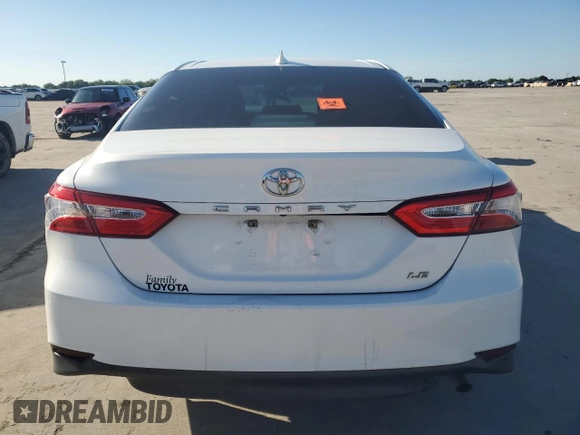 2019 Toyota Camry LE with VIN 4T1B11HK9KU267193, listed as a Copart auction lot 54120105 with Not Provided miles and Clean Title. Bid and sale history available at carsss.com. Image 6.