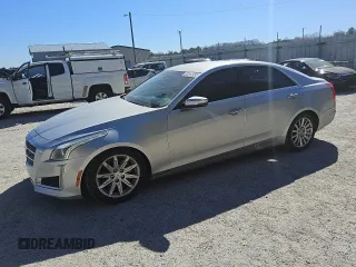 2014 Cadillac CTS Sedan RWD with VIN 1G6AP5SX9E0180743, listed as a Copart auction lot 45938045 with 51,278 mi miles and Clean Title. Bid and sale history available at carsss.com. Image 1.